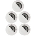 Acoustic Audio CSic64 Frameless 6.5" In Ceiling 5 Speaker Set 3 Way Home Theater Speakers