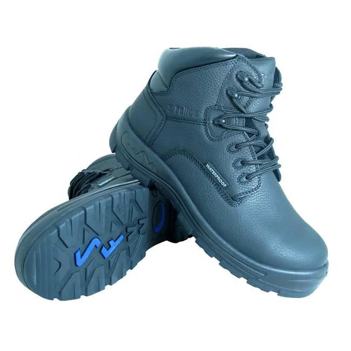 Men's Poseidon Comp Toe Waterproof 6 in. Hiker Work Boot  Black - Size 8