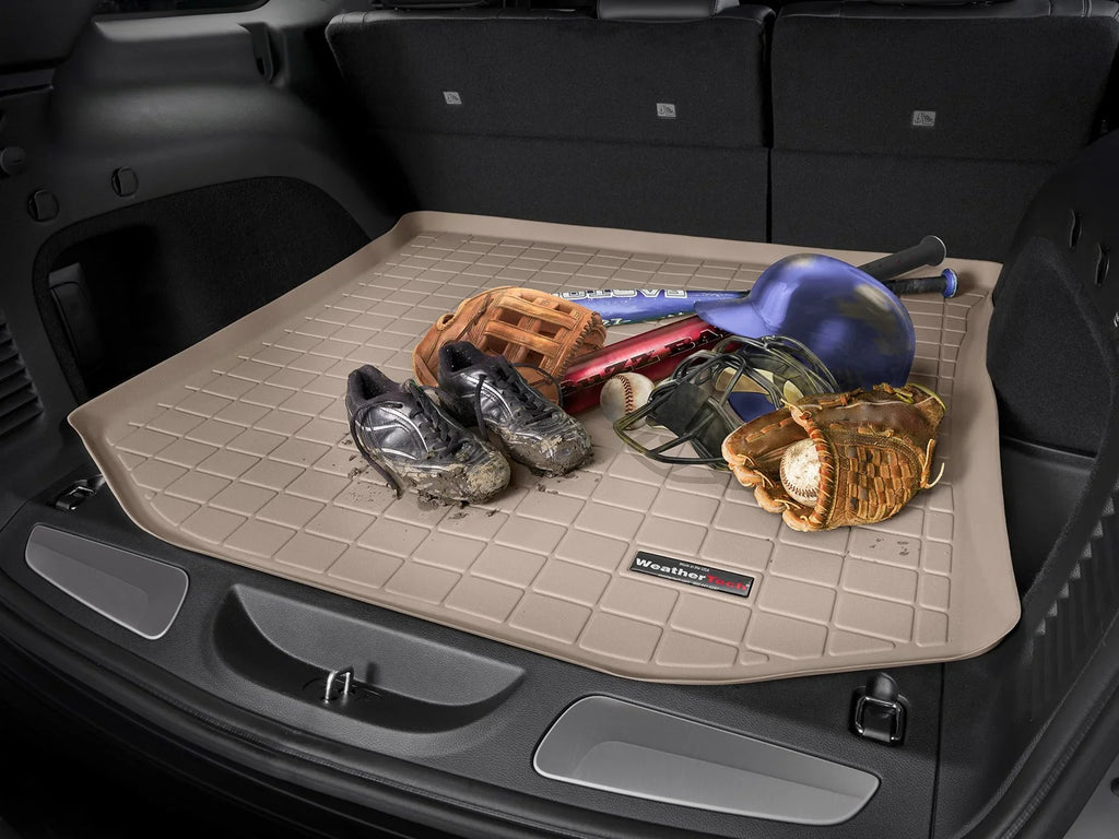 WeatherTech Cargo Trunk Liner suitable with 2011-2017 Honda Odyssey - Behind 3rd Row Seating, Cocoa
