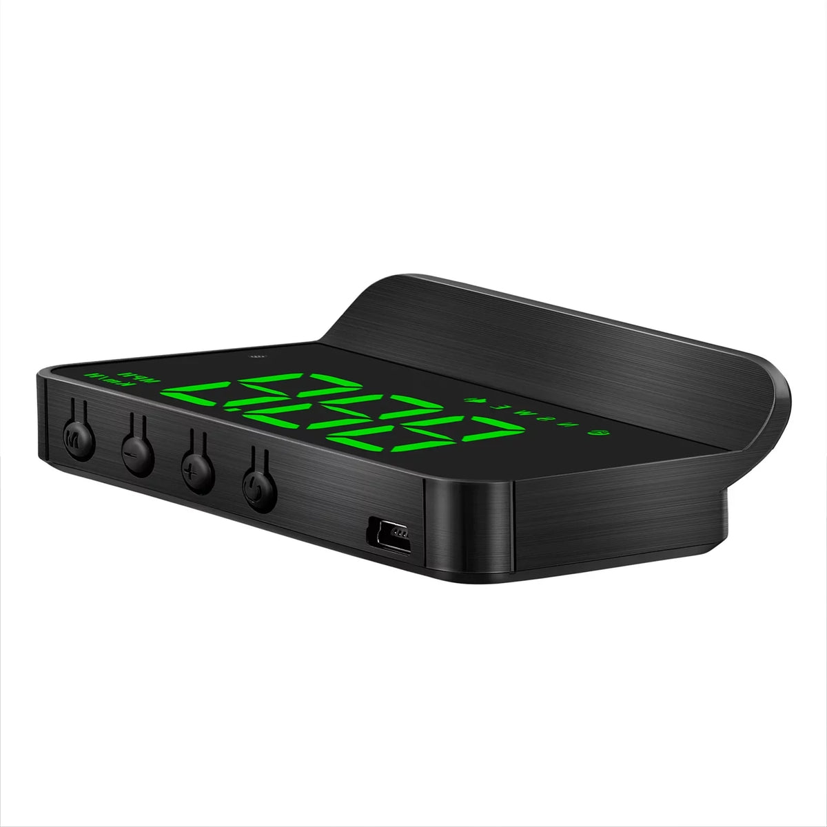 Walmeck Car 3.5 inch Head-up Display Windshield Projecter Digital Vehicle Speedometer  Model Overspeed Warning Fatigue Driving Alarm