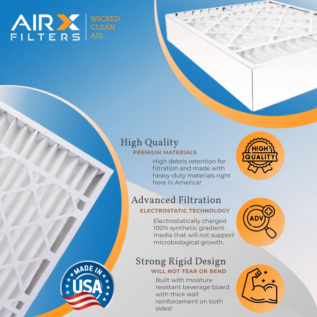 20x20x5 Air Filter  13 Comparable to  1500 - 2200 &  9 Compatible with Honeywell  Premium  Made 20x20x5 Furnace Filter 1 Single Filter by     .