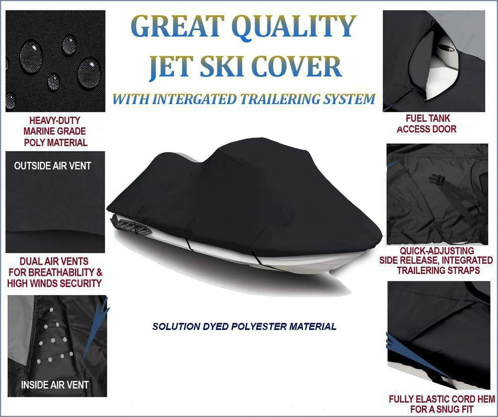 600  JetSki Cover Compatible for Watercraft Jet Ski  Cover Yamaha  2015 2016 2017 2018 2019 2020 2021 2022