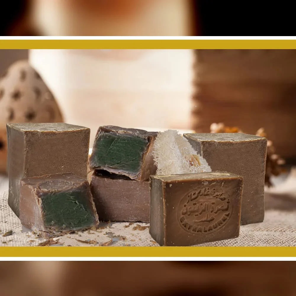 Aleppo Soap (2 Pack)%20 Laurel Oil,%80 Olive Oil