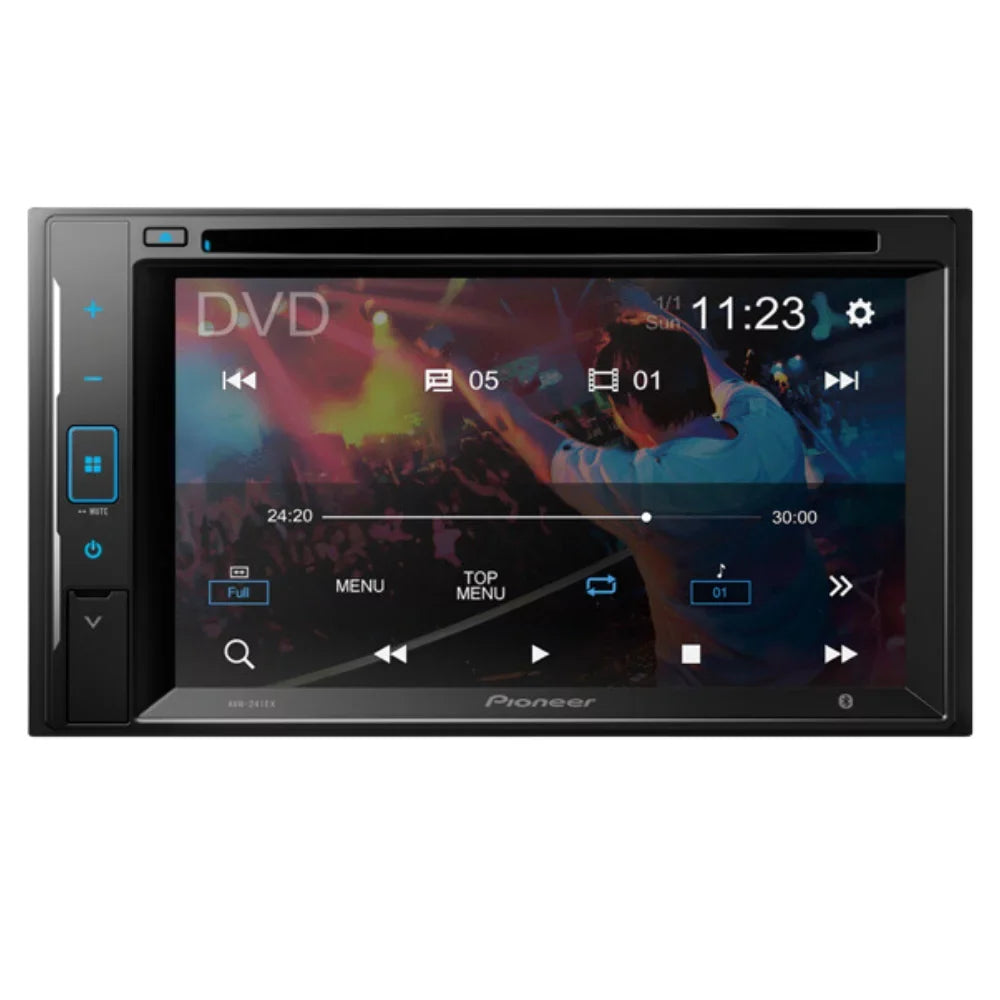 Bundle for 2014 Nissan Versa Note / Pioneer Double  Car Stereo with Bluetooth/Backup Camera/Installation Kit/in-Dash / / 6.2"  Touchscreen Digital Media Receiver
